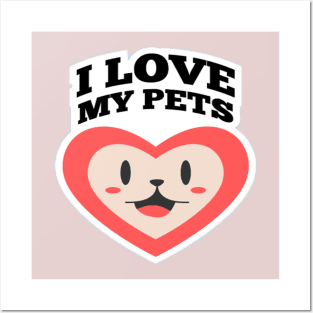 Pets Lover Posters and Art